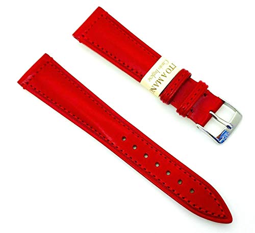 Morellato Lederarmband für Herrenuhr DONATELLO rot 24 mm A01U0895403183CR20 von Morellato