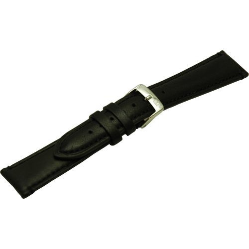 Morellato Lederarmband für Herrenuhr LIGABUE schwarz 20 mm A01X3495006019CR20 von Morellato