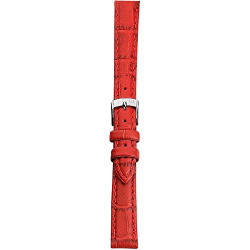 Morellato Easy Click Armband für Damen und Herren, aus echtem Kalbsleder, Alligator-Druck, A01X5203480, rot, 20mm, Gurt von Morellato