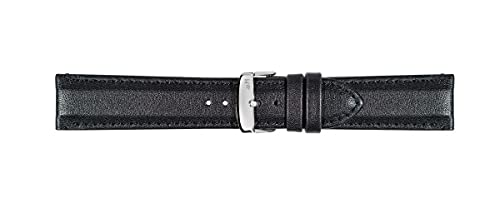 Morellato Rowing Herren-Armband aus der Kollektion Line Sport aus echtem Kalbsleder – A01X5274C91, Schwarz, 20mm, Gurt von Morellato