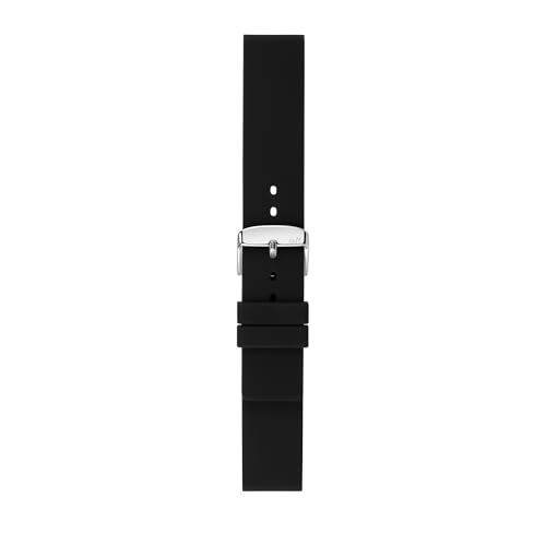 Morellato Technorubber Herren-Uhrenarmband, Silikon, schwarz, mit Schnalle, Modell Tunguska Morellato Technorubber Herren-Uhrenarmband, Silikon, schwarz, mit Schnalle, Modell Tunguska von Morellato