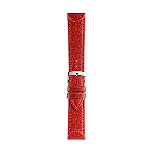 Morellato Unisex-Armband, Sport-Kollektion, Skating, echtes Kalbsleder - A01X4761713, rot, 22mm, Armband von Morellato