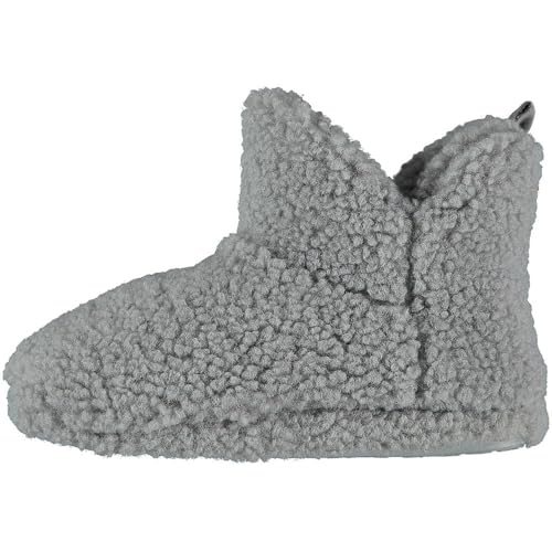 Morethansocks - Hohe Kinderschlappen - Teddy - Grau - Größe 31/32 - Teenager - Jungen Hausschuhe - Mädchen Hausschuhe - Jungen Hausschuhe von Morethansocks