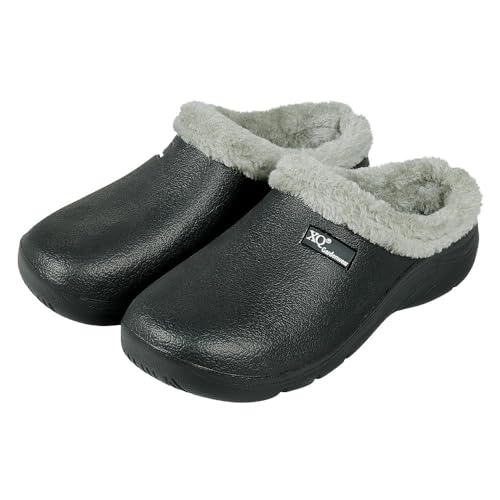Morethansocks XQ - Gartenclogs Damen - Gefüttert - Schwarz - Größe 40 - Gartenschuhe - Gartenclogs Damen - Gartenclogs Damen - Gartenclogs von Morethansocks