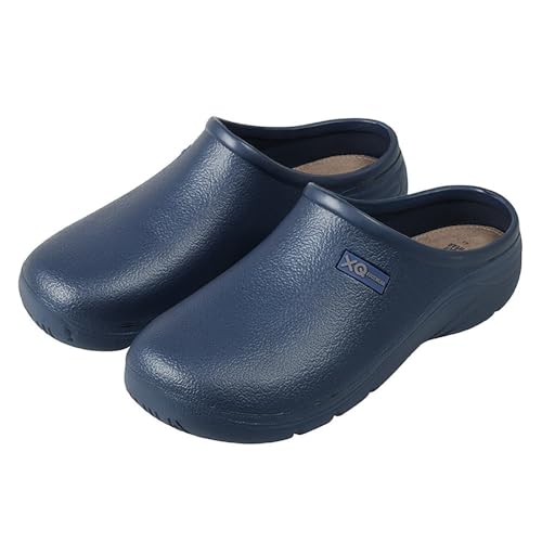 Morethansocks XQ - Gartenclogs Herren - Komfort - Marineblau - Größe 43 - Gartenschuhe - Gartenclogs Herren - Gartenclogs Herren von Morethansocks