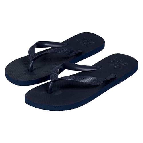 XQ - Flip-Flops Herren - Daily - Marineblau - Größe 44 - Flip-Flops Herren - Flip-Flops Herren - Flip-Flops Herren - Herrenhausschuhe - Herrenhausschuhe von Morethansocks