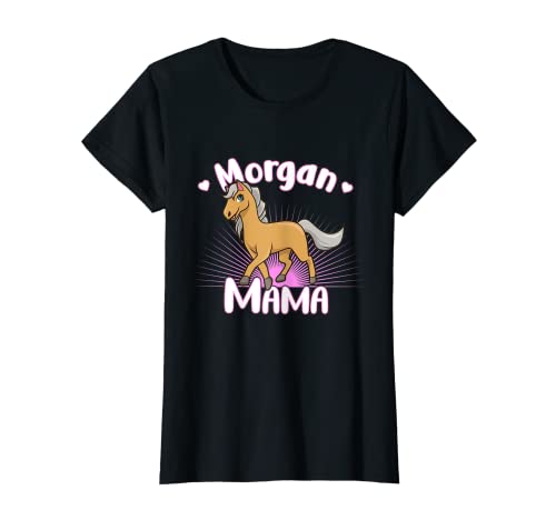 Morgan Mama - Morgan Horse T-Shirt Morgan Mama - Morgan Horse T-Shirt von Morgan Pferde Liebhaber Designs