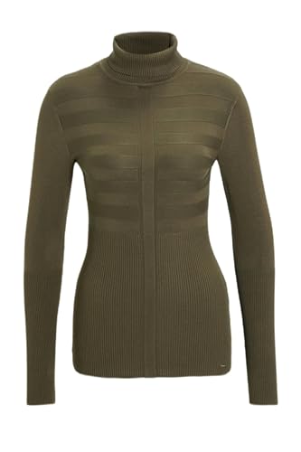 MORGAN Damen 132-MENTOS.M Pullover, Tannengrün, M von Morgan