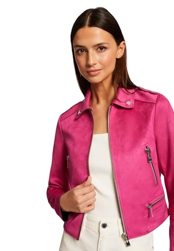 MORGAN Damen 222-gsud Gerade Jacke in Wildlederoptik, Fresia, 40 von Morgan