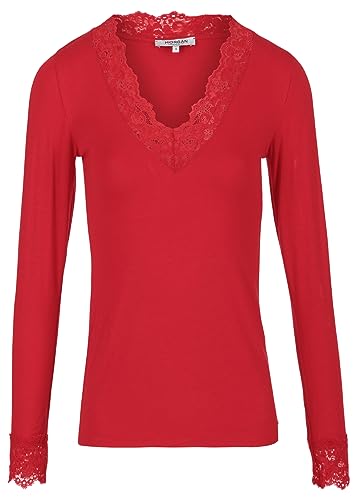 Morgan Damen 182-tracy.n Langarmshirt, Rot (Tango Red 500), Large (Herstellergröße: TL) von Morgan