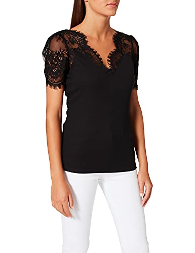 Morgan Damen 212-DENATA T-Shirt, Schwarz, M von Morgan