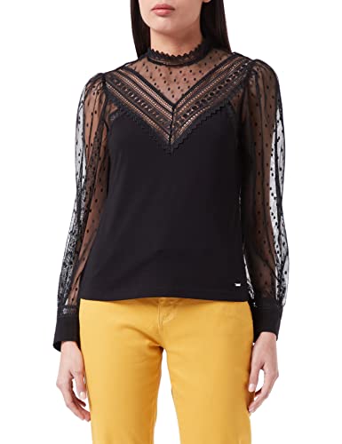 Morgan Damen 221-TOLCE T-Shirt, Schwarz, Small von Morgan