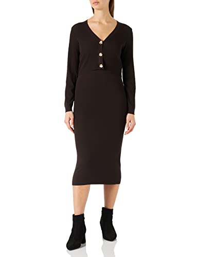 Morgan Damen 222 Rmelie Kleid, Coffee, Small von Morgan