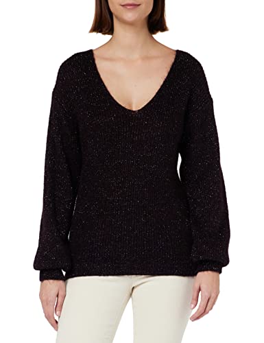 Morgan Damen 222-manel Pullover, dunkelviolett, Large von Morgan