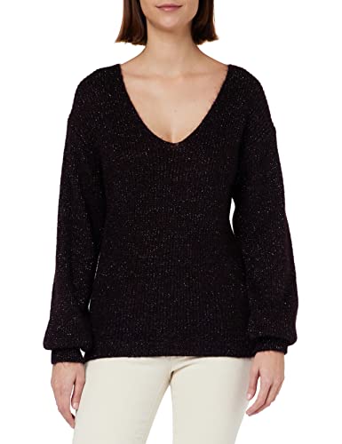 Morgan Damen 222-manel Pullover, dunkelviolett, XS von Morgan