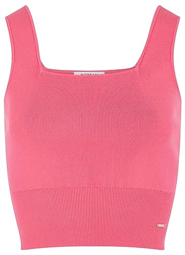 Morgan Tanktop-Pullover mit breiten Trägern Fluo Pink L von Morgan