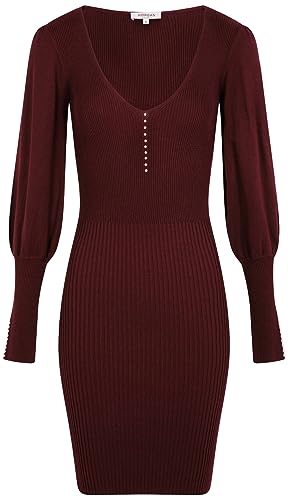 Morgan Damen 222-rmpin Kleid, Samtrot, X-Large von Morgan