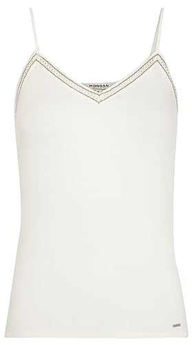 Morgan Damen 231-Bikes T-Shirt, Off-White, M von Morgan