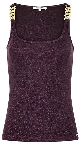 Morgan Damen 231-Dido T-Shirt, dunkelviolett, Small von Morgan