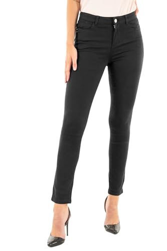 Morgan Damen 231-PRETTY Klassische Hose, Schwarz, 42 von Morgan