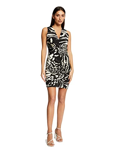 Morgan Damen 231-Rduela Robe, Schwarz/Off-White, 40 von Morgan