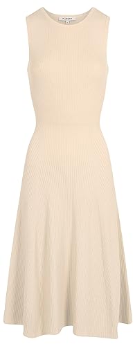 Morgan Damen 231-Rmora Kleid, Hellbeige, X-Large von Morgan