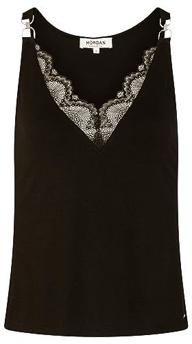 Morgan Damen 231-daski T-Shirt, Schwarz, Small von Morgan