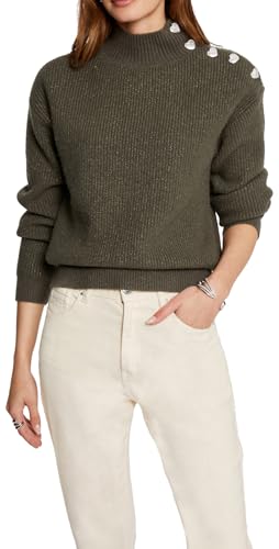 Morgan Damen 232-mstori Pullover, kaki, Small von Morgan