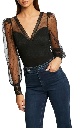 Morgan Damen 232-tormi T-Shirt, Schwarz, 42 von Morgan