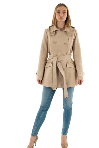 Morgan Damen 241-gladia Trench, beige, 34 von Morgan