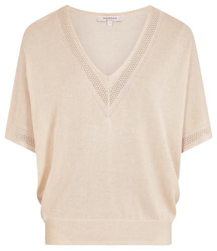 Morgan Damen 241-mchris Pullover, Elfenbein M, Large von Morgan