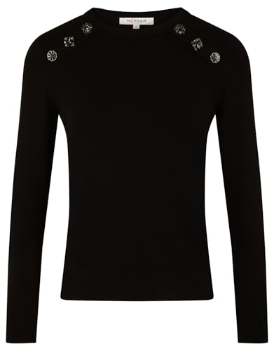 Morgan Damen 241-mlilo Pullover, blau (bleu Canard), XL von Morgan