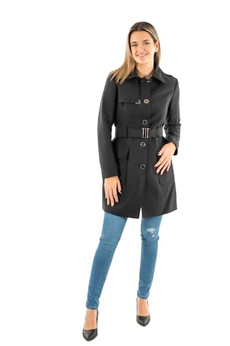 Morgan Damen 242-ginai Trenchcoat, Schwarz, 36 von Morgan
