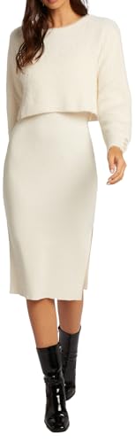Morgan Damen 242-rmona Kleid, elfenbeinfarben, X-Large Morgan Damen 242-rmona Kleid, elfenbeinfarben, X-Large von Morgan