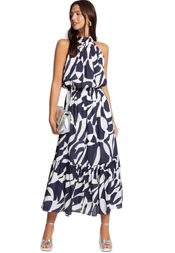 Morgan Damen 242-rplum.f Cocktailkleid, Mehrfarbig, 40 von Morgan