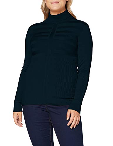 Morgan Damen Col Roule Fine Jauge 132-mentos.m Pullover, flaschengrün, Large von Morgan