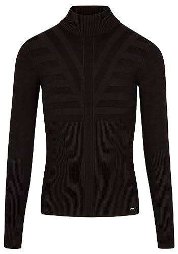 Morgan Damen Langärmeliger feinem Manometer 212-metro Pullover, Schwarz, Medium von Morgan