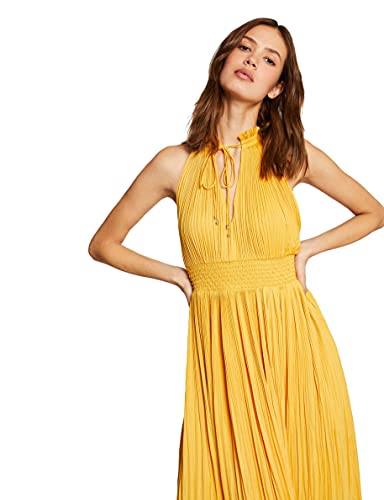 Morgan Damen Longue PLISSEE EMMANCHURE AMERICAIN 211-RSOL Robe, Sunburst, 40 von Morgan