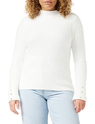 Morgan Damen Pull Fil Poilu Col Roule 202-morik.n Pullover, beige, L von Morgan