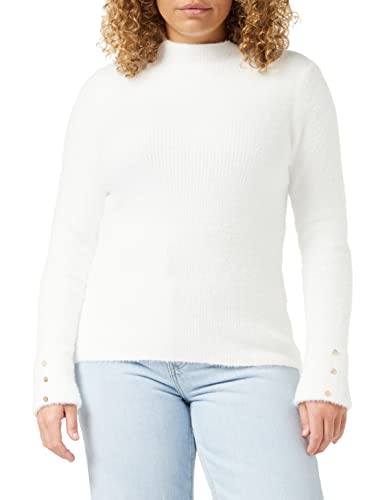 MORGAN Damen 202-MORIK.N Pullover, Off-White, XS von Morgan