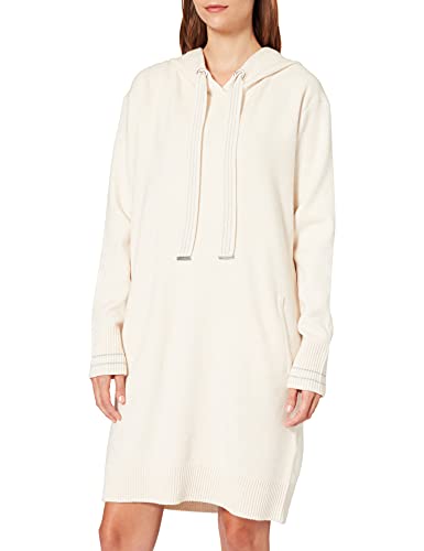 Morgan Damen Tricot A Capuche ET Details Lurex 212-RMCLI Robe, elfenbeinfarben, X-Large Morgan Damen Tricot A Capuche ET Details Lurex 212-RMCLI Robe, elfenbeinfarben, X-Large von Morgan