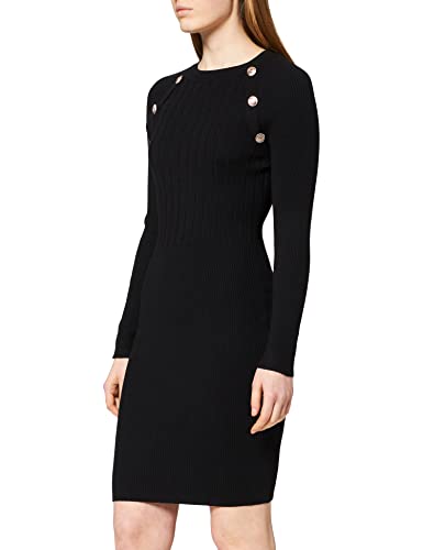 Morgan Damen Tricot Manches Longues 212-RMTOUL Robe, Schwarz, Large von Morgan