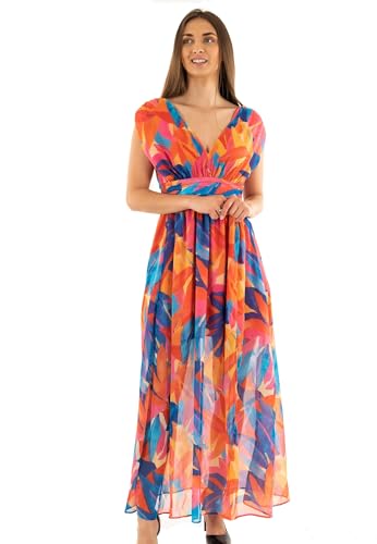 Morgan Kleid 251-rupil.f Multico, Orange, 38 von Morgan