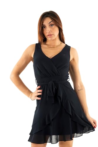 Morgan Kurzes Wickelkleid Marine 38 von Morgan