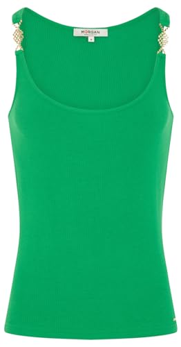 Morgan Tanktop mit schmalen Trägern Mousse XL von Morgan