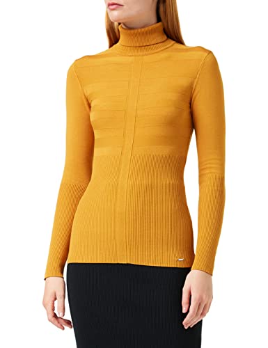 Morgan Women's Pull fin col roulé MENTOS Pullover Sweater, Orange (Fauve Fauve), Medium (Herstellergröße:TM) von Morgan