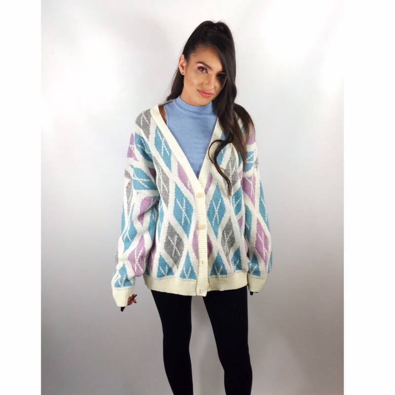 Vintage Grobstrick Preppy Oma Pullover Vintage Grobstrick Preppy Oma Pullover von MorganArielCloset