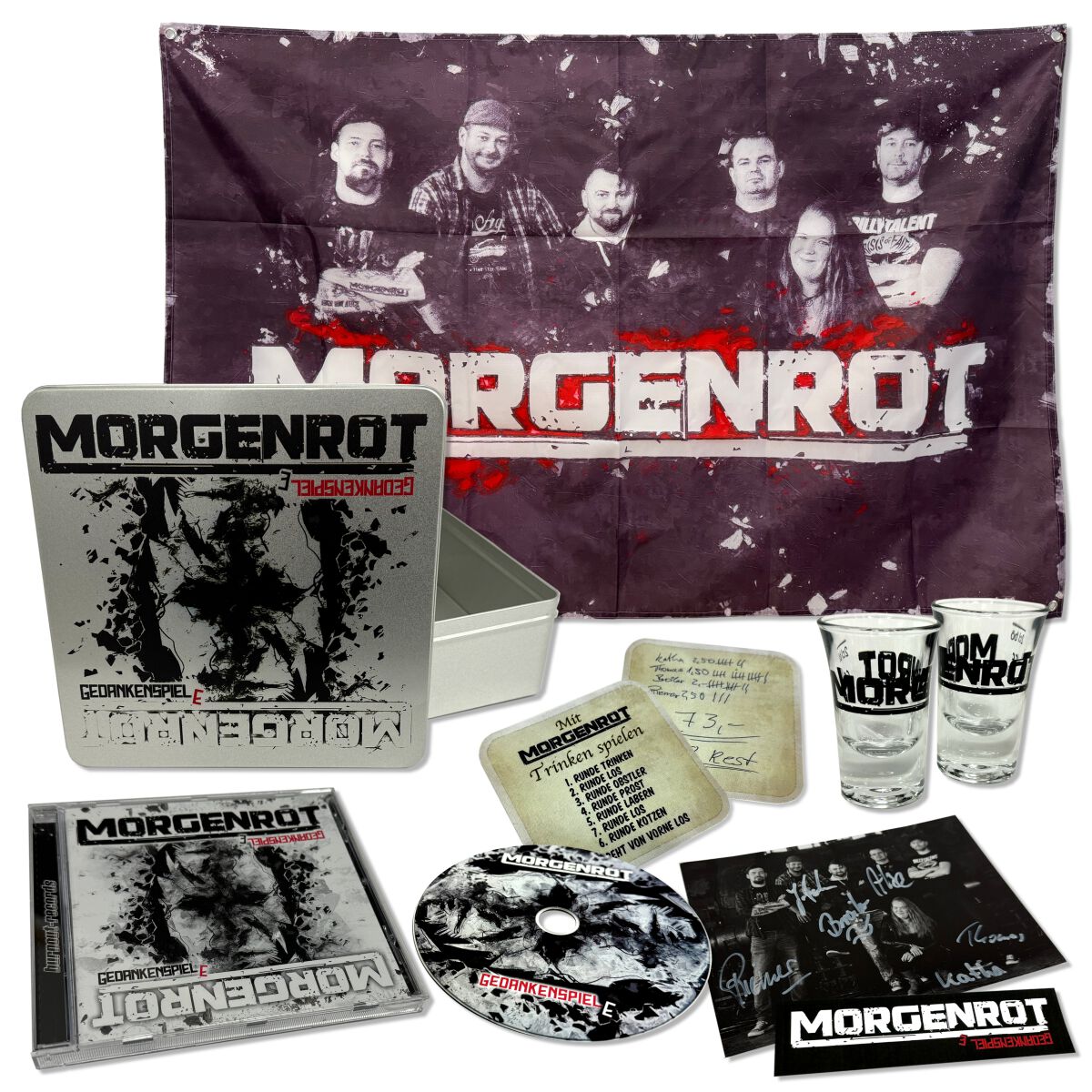 Gedankenspiele von Morgenrot - CD (Boxset, Limited Edition) von Morgenrot