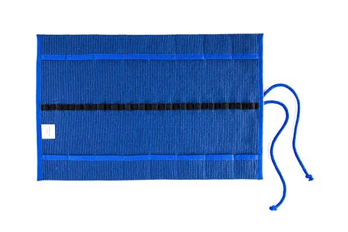 Morgenspruch Eurythmieversand Stiftemappe Rollmäppchen Waldorfschule ohne Stifte/Blöcke (blau 16er) von Morgenspruch Eurythmieversand