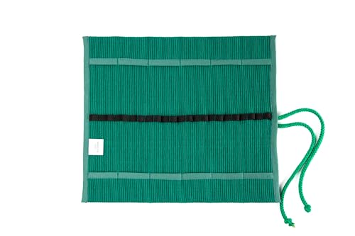 Morgenspruch Eurythmieversand Stiftemappe Rollmäppchen Waldorfschule ohne Stifte/Blöcke (grün 12er) von Morgenspruch Eurythmieversand